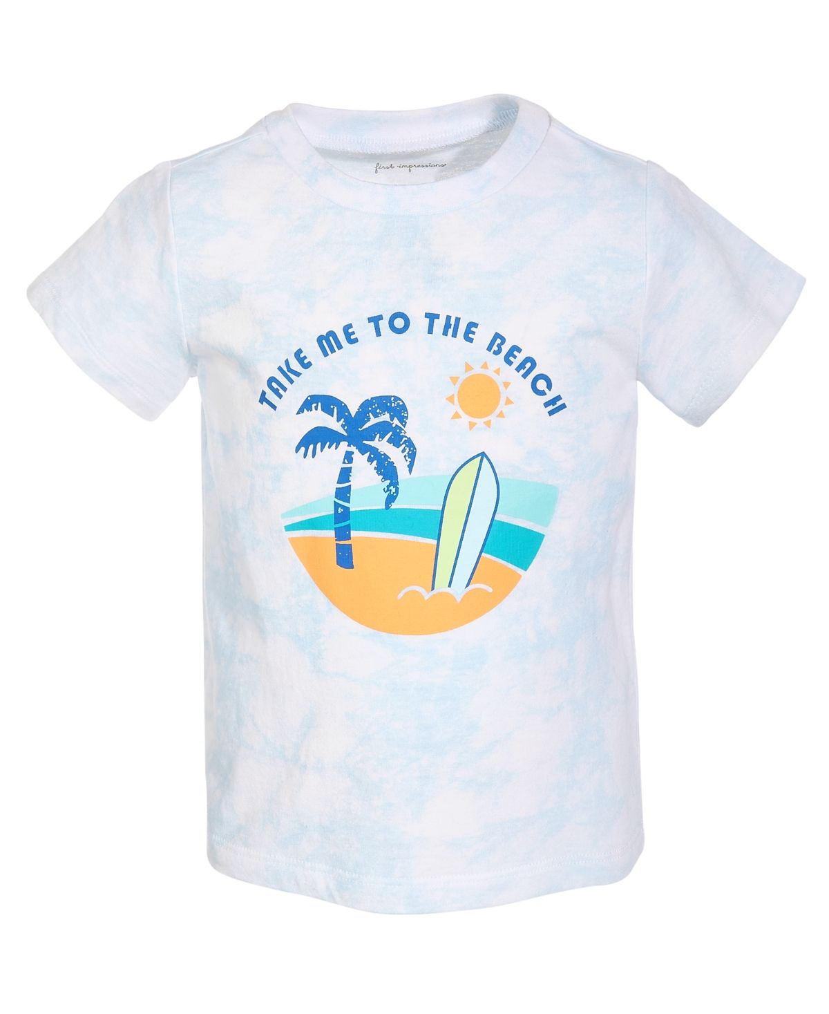First Impressions Toddler Boys Take Me To The Beach Cotton T-Shirt, Created for Macy's | Macys (US)