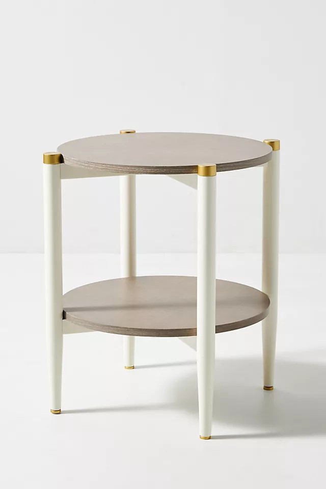 Geo-Marquetry Side Table | Anthropologie (US)