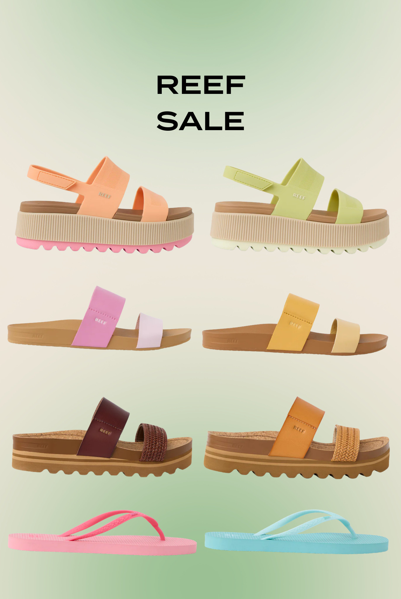 Reef sandals are on sale! ☀️ The comfiest everyday pair for spring & summer. 

 #LTKootd #LTKSeasonal #LTKSaleAlert