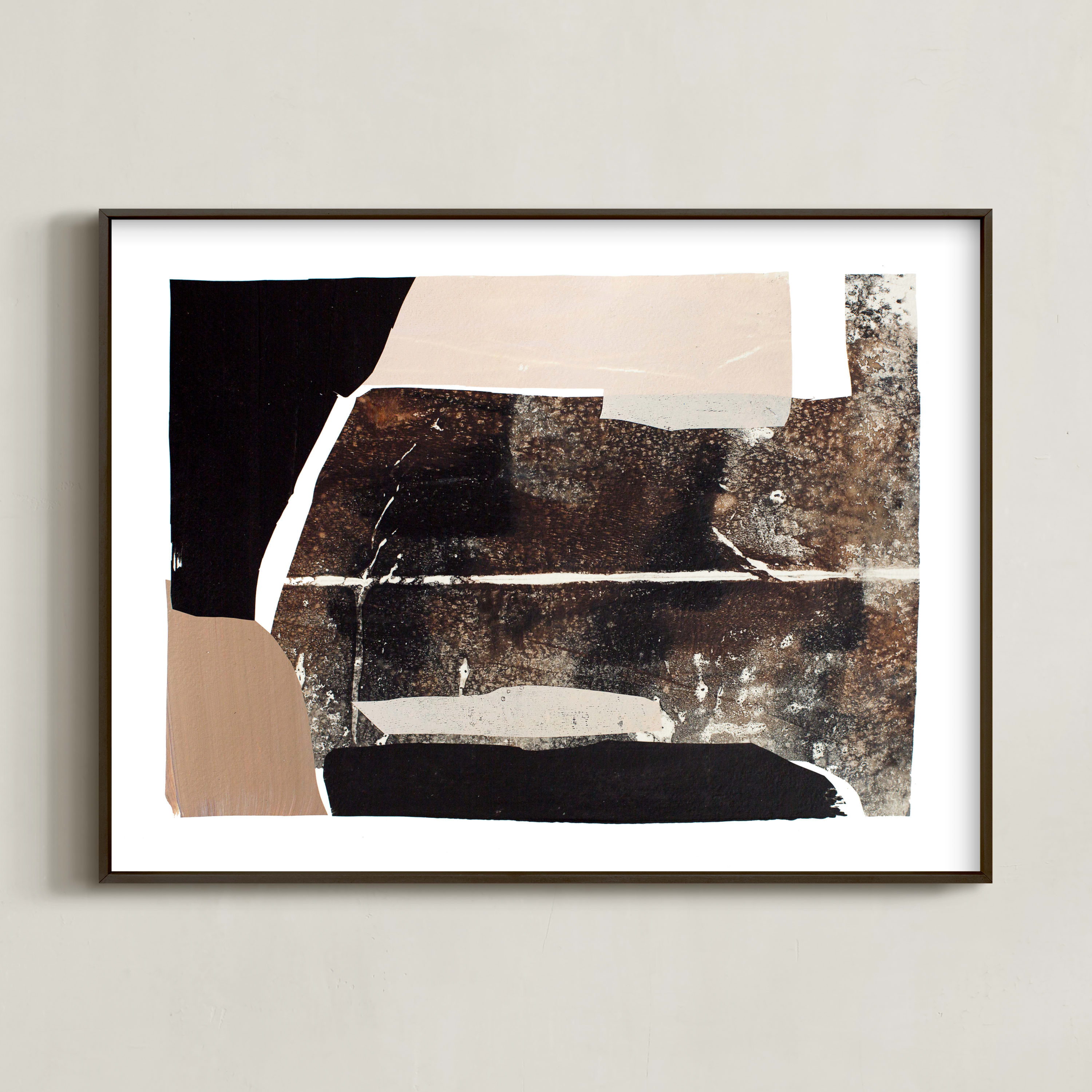 "Agate 1" - Mixed Media Limited Edition Art Print by Jennifer Daily. | Minted