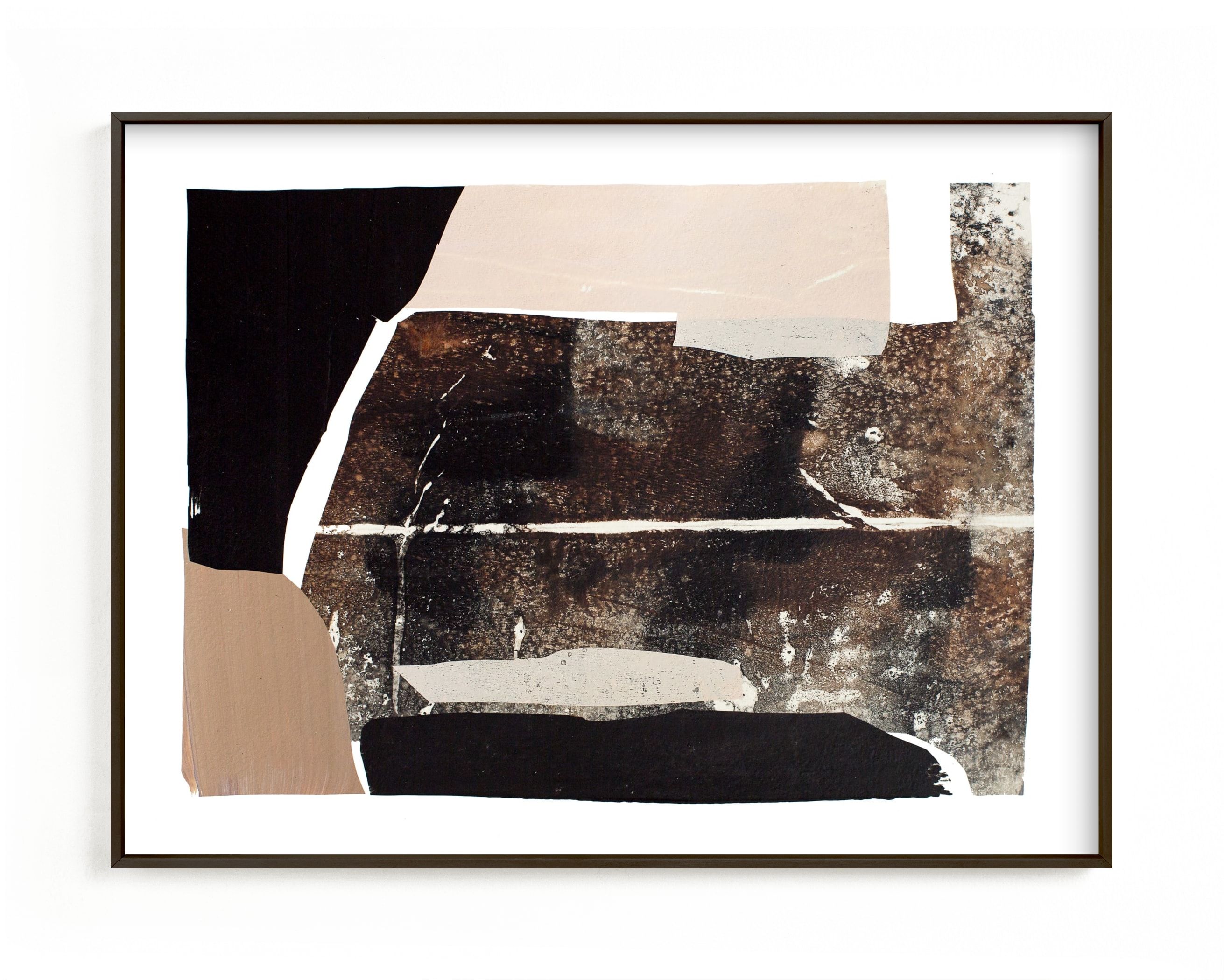 "Agate 1" - Mixed Media Limited Edition Art Print by Jennifer Daily. | Minted