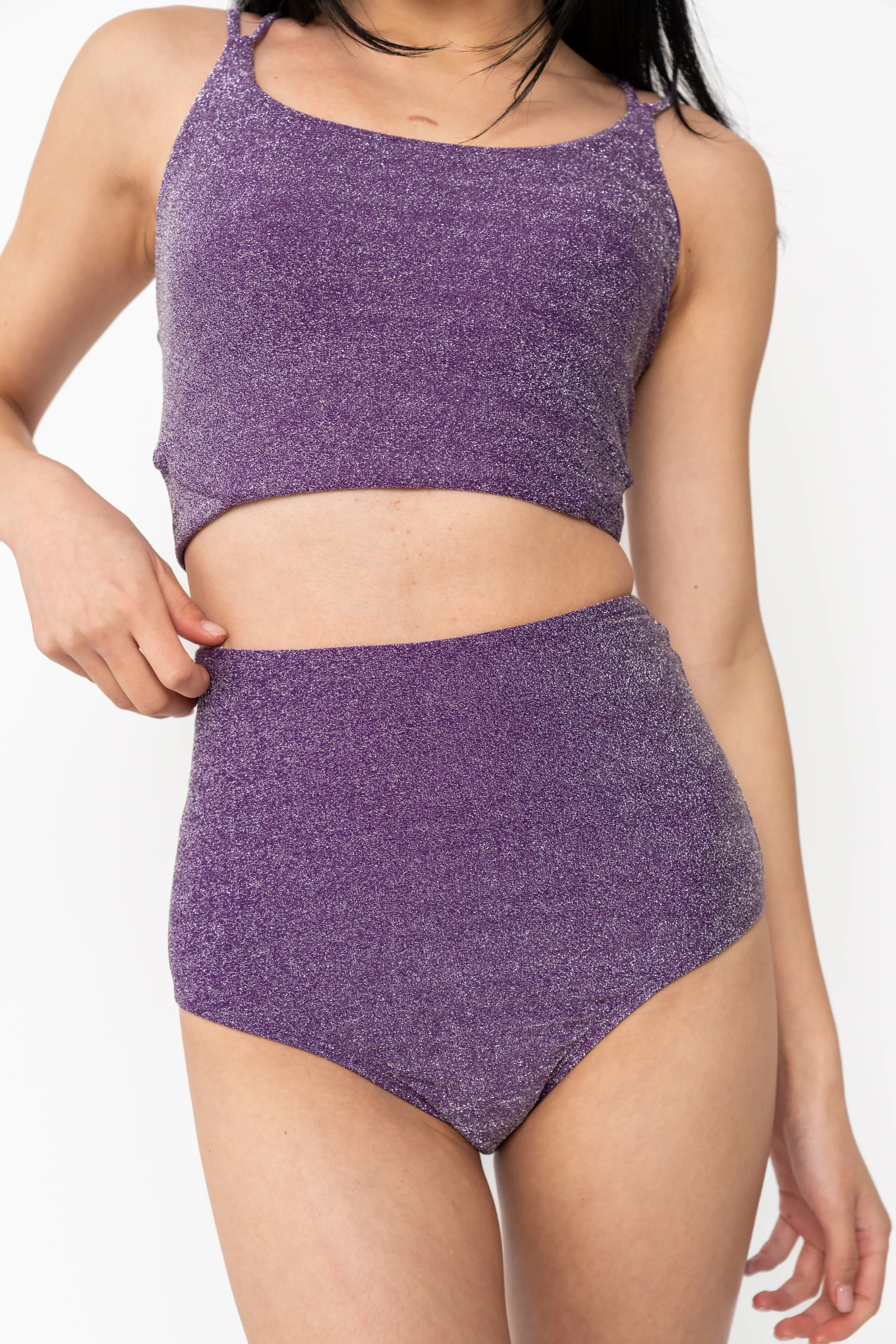 Wave Bottom | Purple Shimmer | Coral Reef Swim US