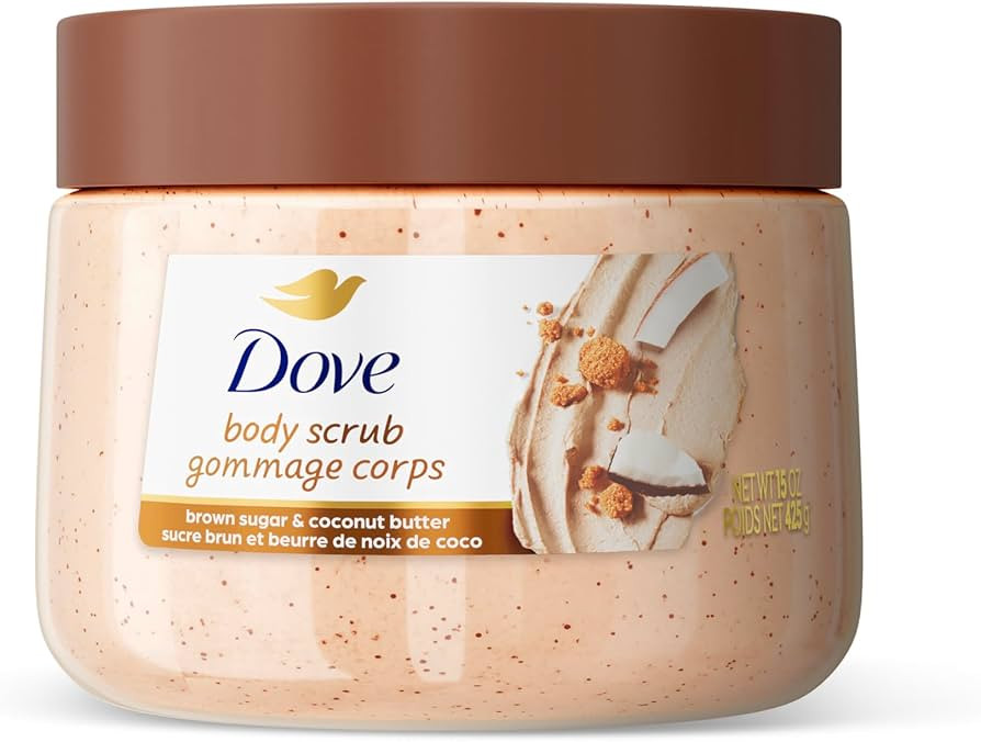Dove Exfoliante corporal de azúcar morena y mantequilla de coco exfolia y nutre profundamente pa... | Amazon (US)