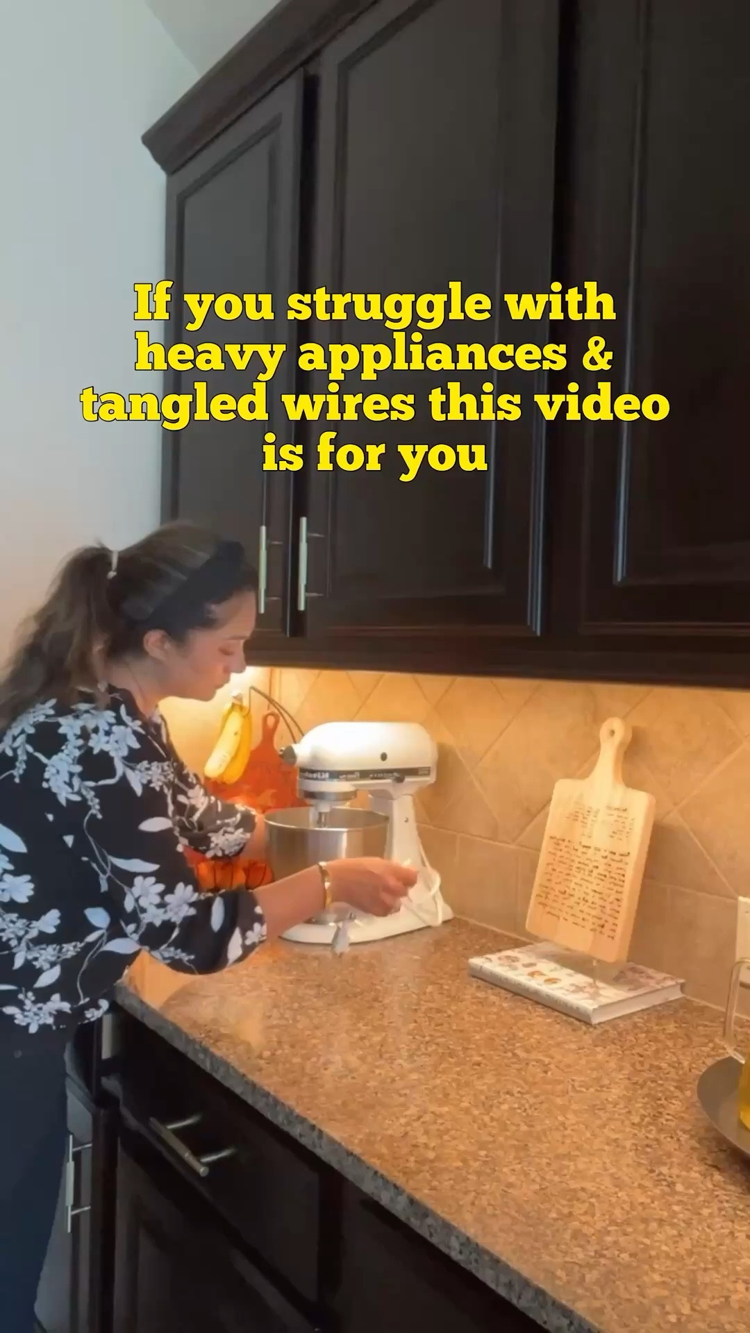 If you struggle with heavy appliances and tangled wires this is for you  

#LTKHome #LTKSeasonal