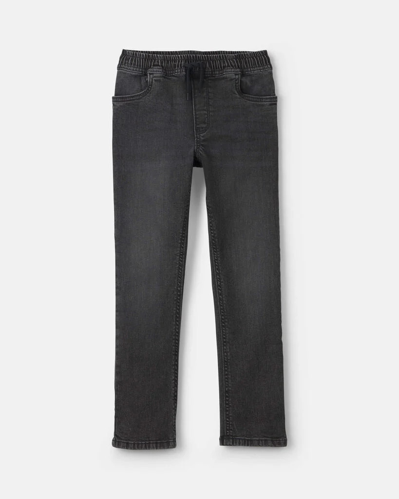 OshKosh B'gosh Boys Tapered Denim Jeans 10 Black | Carter's Inc