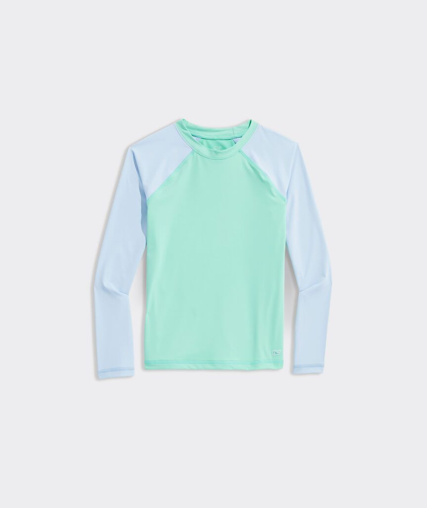 Kids' Raglan Rashguard | vineyard vines