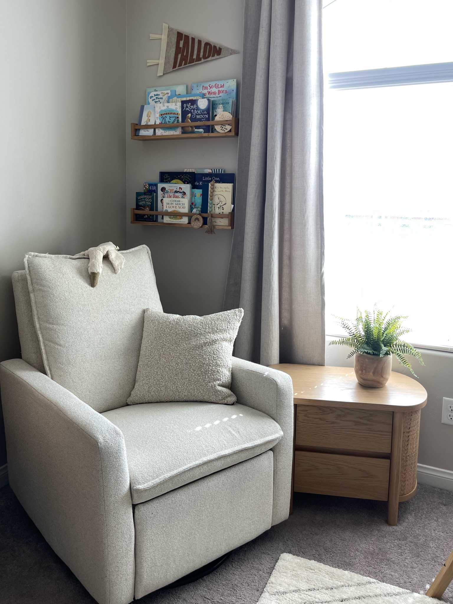 Our baby’s nursery corner. 

#LTKfamily #LTKhome #LTKbaby