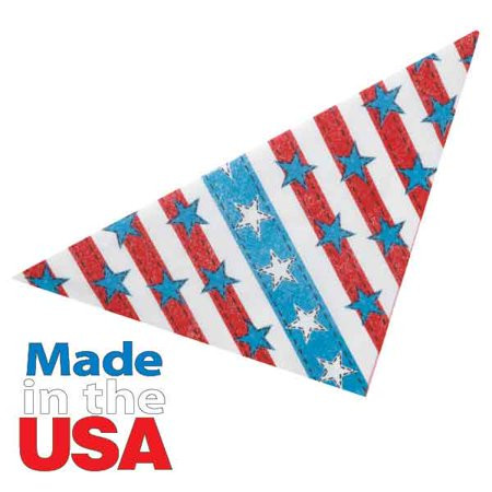 Top Performance American Denim Dog Grooming Bandana, 22"" x 22 | Walmart (US)