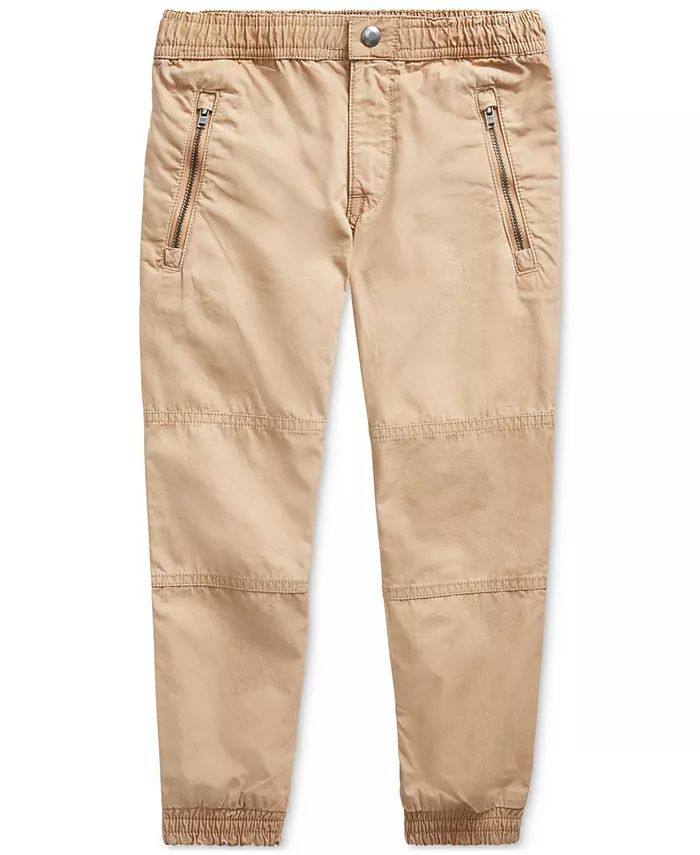Toddler and Little Boys Cotton Poplin Jogger Pant | Macy's