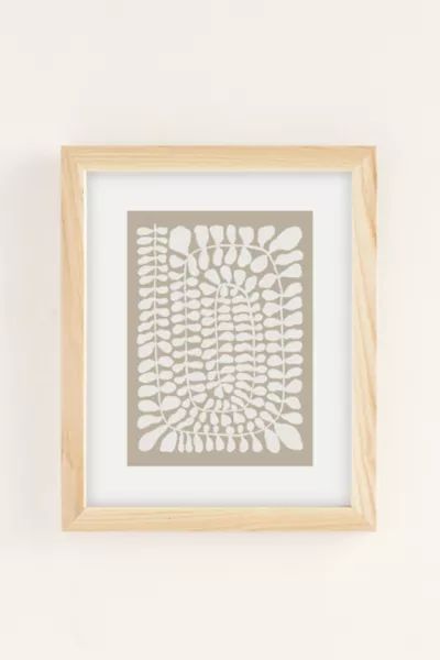 Alisa Galitsyna One HundredLeaved Plant 3 Art Print | Urban Outfitters (US and RoW)