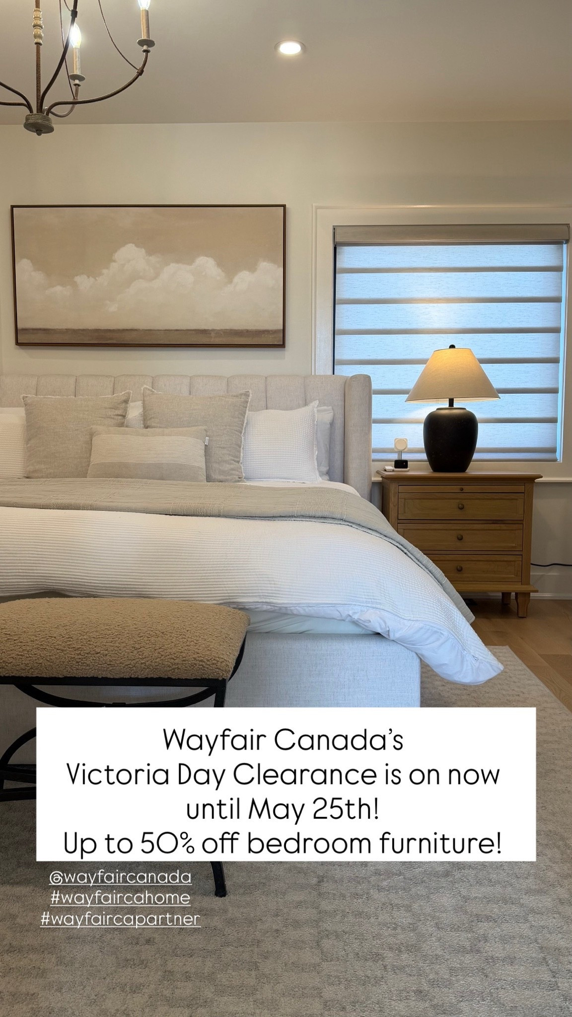 @wayfaircanada’s Victoria Day Clearance is on now until May 25th! All our faves are up to 70% off sitewide!! 
 
#wayfaircapartner #wayfaircahome