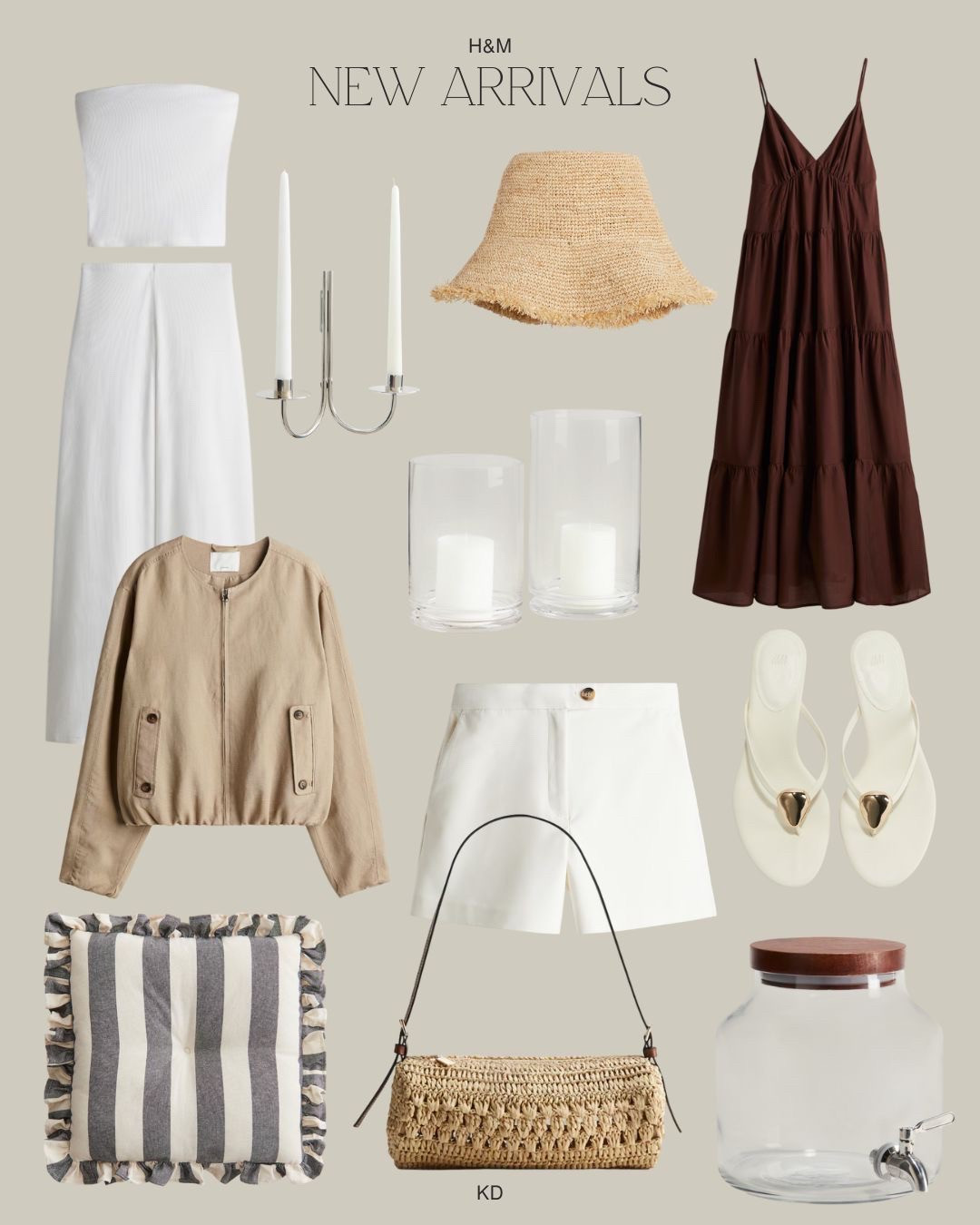 H&M New Arrivals | Spring & Summer Outfit Inspo + affordable decor finds 

#LTKFindsUnder100 #LTKHome #LTKSeasonal