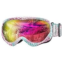 OutdoorMaster Kids Ski Goggles - Helmet Compatible Snow Goggles for Boys & Girls with 100% UV Protec | Amazon (US)