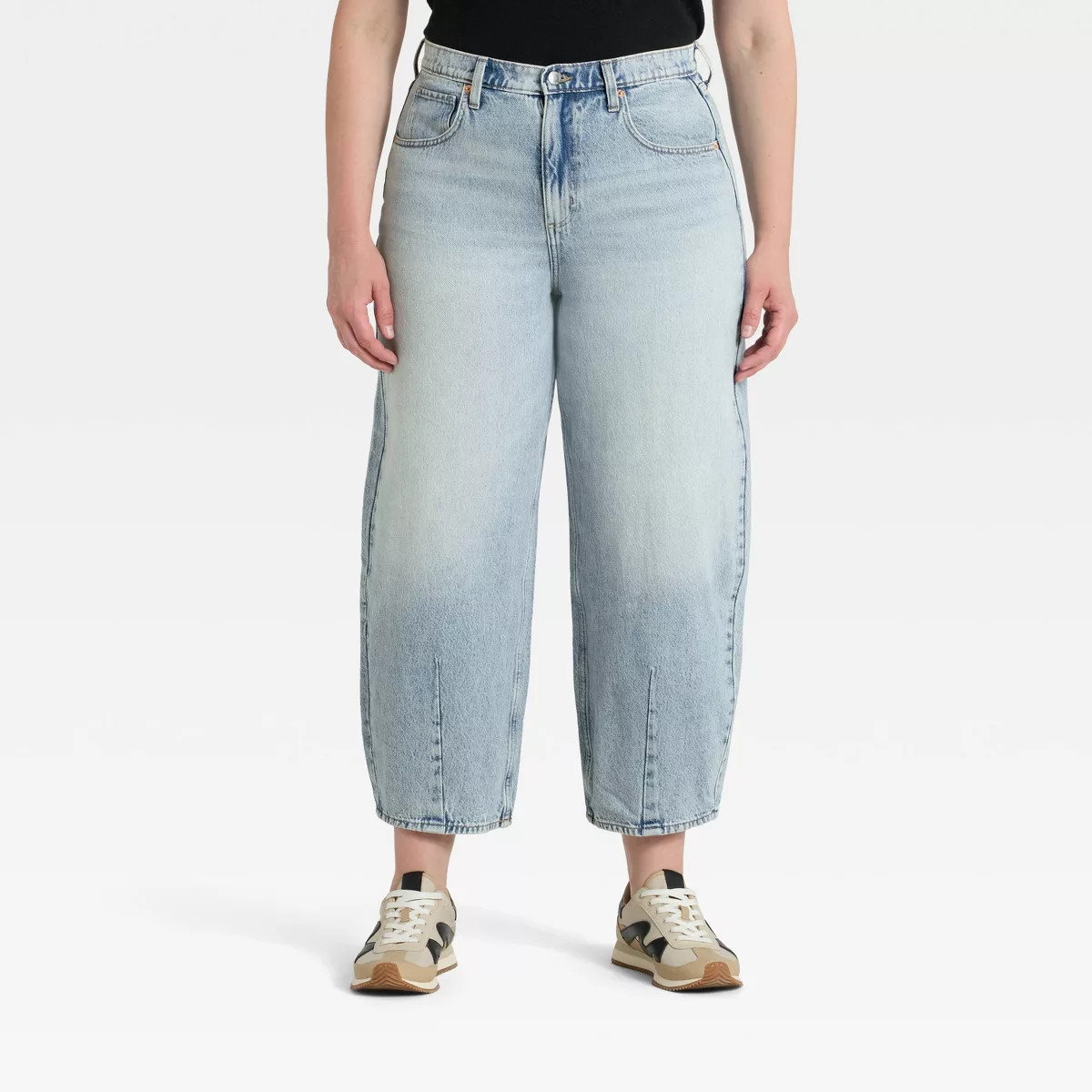 Women's High-Rise Easy Barrel Ankle Jeans - Universal Thread™ | Target