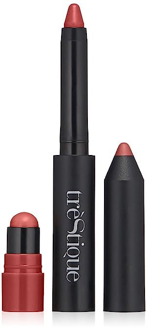 trèStiQue Matte Color & Shiny Moisturizing Balm Lip Crayon | 2-in-1 Matte Color and Lip Moisturi... | Amazon (US)