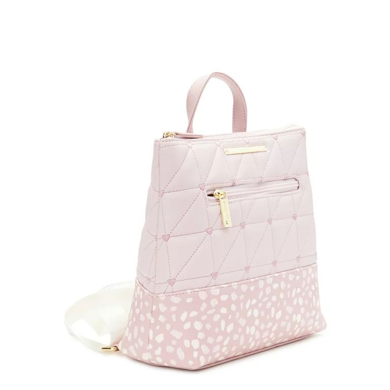 Luv Betsey by Betsey Johnson Women’s Portia Quilted Top Zip Backpack | Walmart (US)