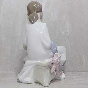 Lladro Nao Collectible Porcelain Figurine: A Moment with Mommy - 8 3/4 Tall - Mother and Daughter | Amazon (US)