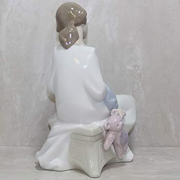 Lladro Nao Collectible Porcelain Figurine: A Moment with Mommy - 8 3/4 Tall - Mother and Daughter | Amazon (US)