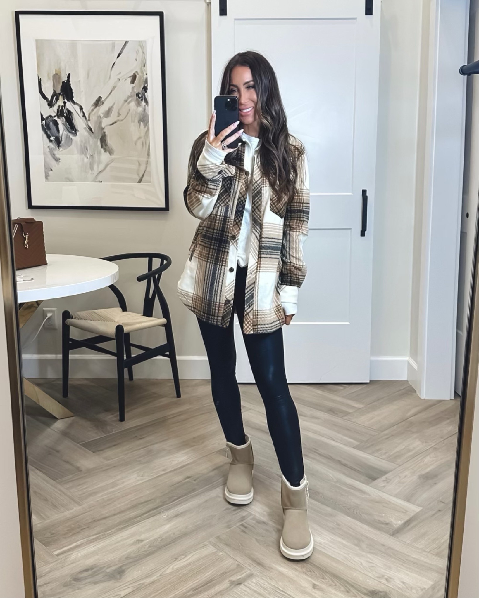 Free people tee size small have had for years love (multiple colors) 
Shacket size small 
Spanx leggings, size small 
UGG boots one of my favorite buys from the sale run true to size 
#ltkfind

#LTKxNSale #LTKsalealert #LTKshoecrush