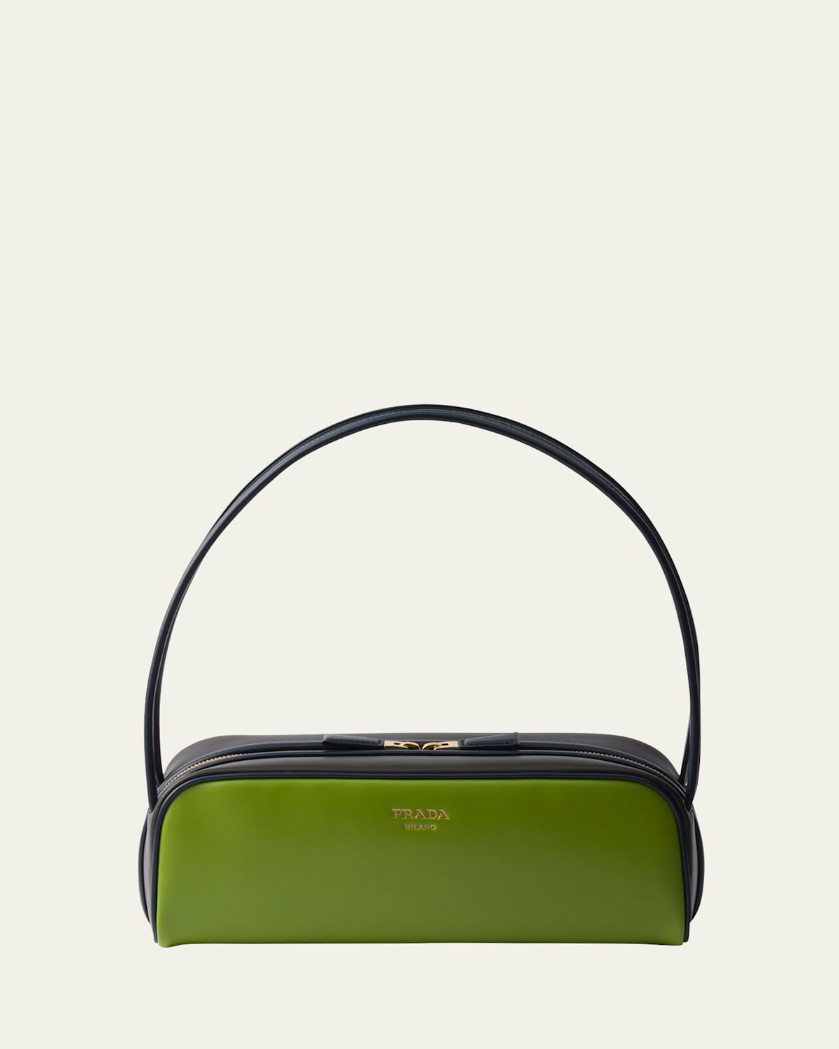 Swing Bicolor Leather Shoulder Bag | Bergdorf Goodman