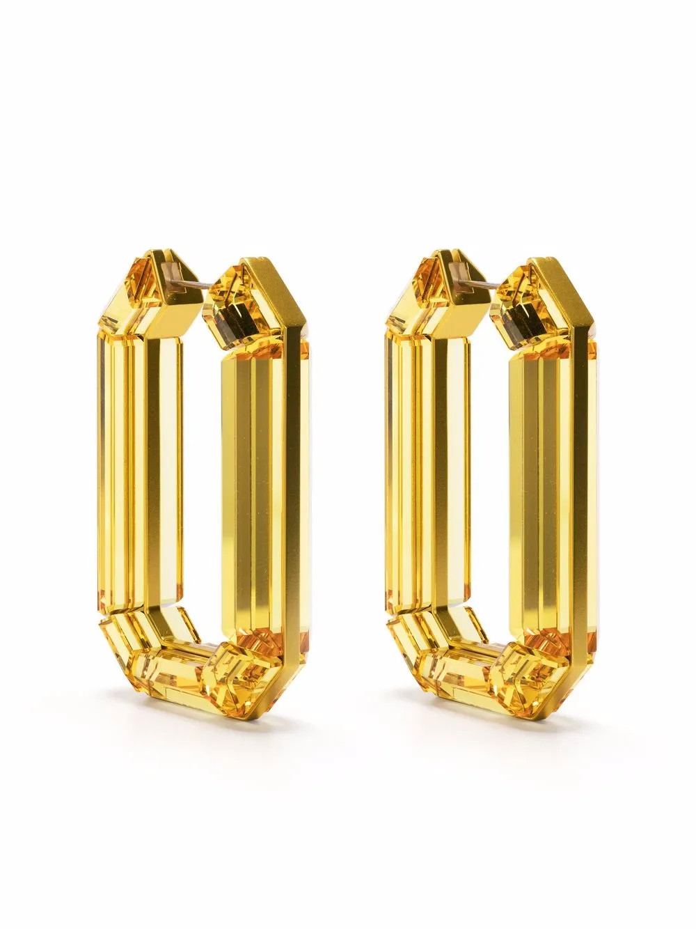 Lucent hoop earrings | Farfetch Global