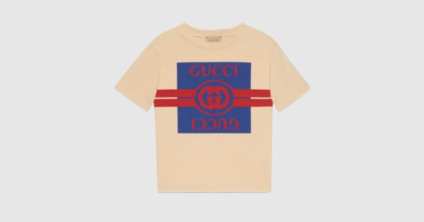 Children's printed cotton jersey T-shirt | Gucci (US)