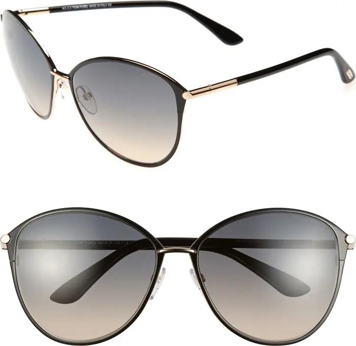 Tom Ford Penelope 59mm Gradient Cat Eye Sunglasses | Nordstrom | Nordstrom