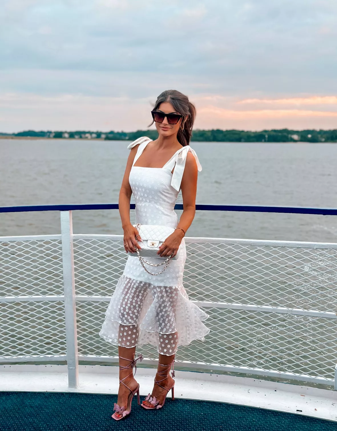 dress for summer party Chic Spaghetti Straps Split Evening Dresses Lace Sheath Beach this short pink sundress is great for summertime parties. What to wear to weddings