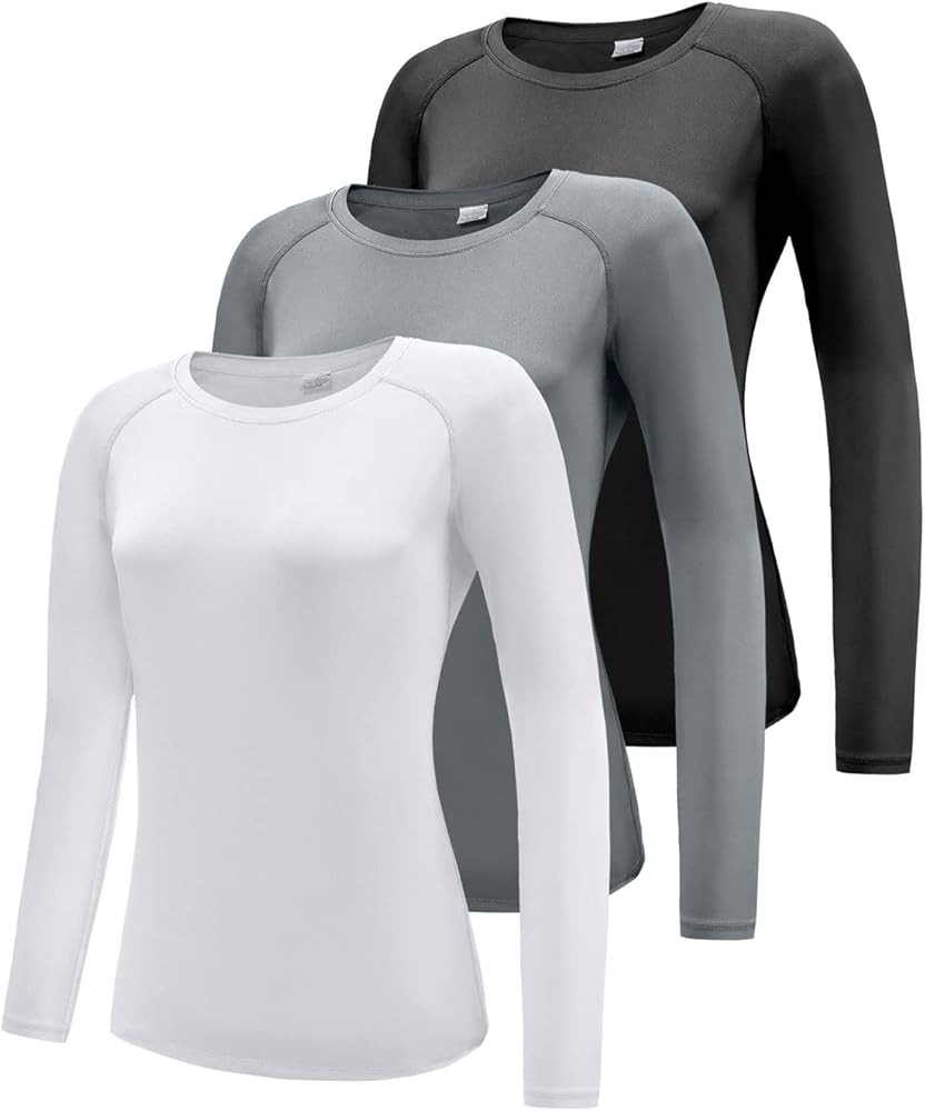 Boyzn 1, 3 or 5 Pack Women's Short/Long Sleeve T Shirts Quick Dry UPF 50+ Sun Protection Shirt At... | Amazon (CA)