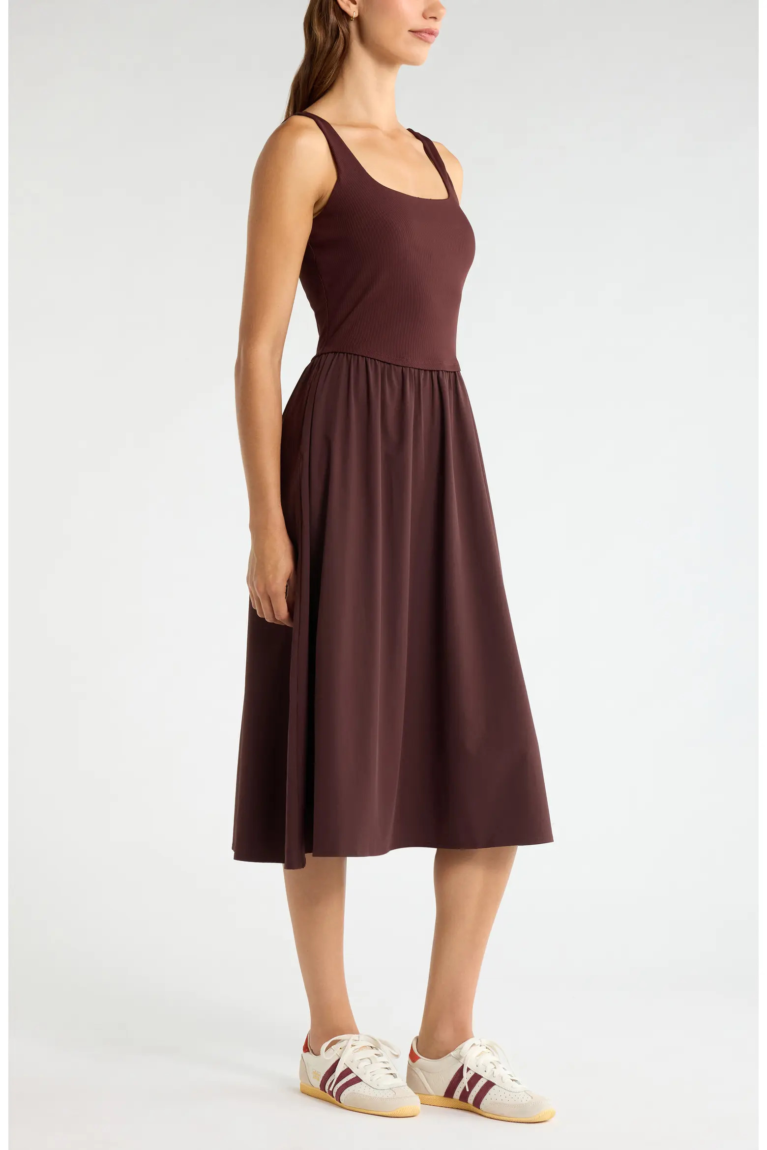Effortless Sleeveless Midi Dress (Women) | Nordstrom | Nordstrom
