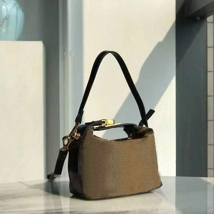 High End Leisure Lunch Box Bag, Retro Flower Lunch Box Bag, New Mini Bag, Hand-Held Shoulder Cros... | SHEIN