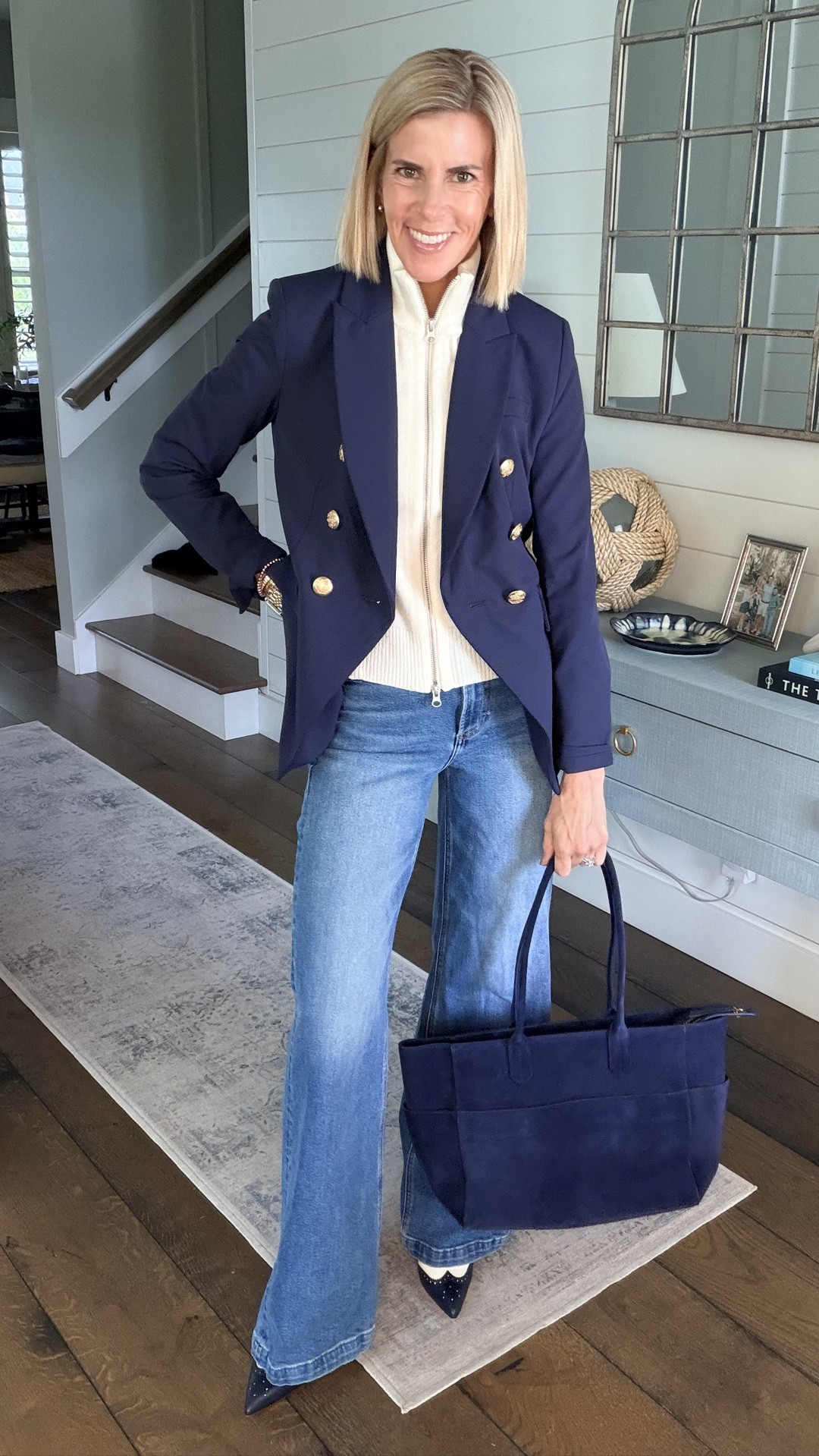 If you are looking for stylish and affordable workwear, you will love some of these classics I grabbed from @Quince . Comment WORKWEAR for your fall workwear upgrade.

From stylish blazers, comfortable dresses, beautiful bags and classic cardigans - there is trulysomething for everyone. Great fall colors and fabrics will transition so well this season. 
As a 45 year old corporate leader these are my top picks for updated workwear and the beauty of all these pieces is that they can easily transition into weekend if needed. Look good feel good, am
I right! Cheers beauty! 

#quincepartner @Quince
@shop.ltk, #liketkit

#LTKootd #LTKOver40 #LTKWorkwear