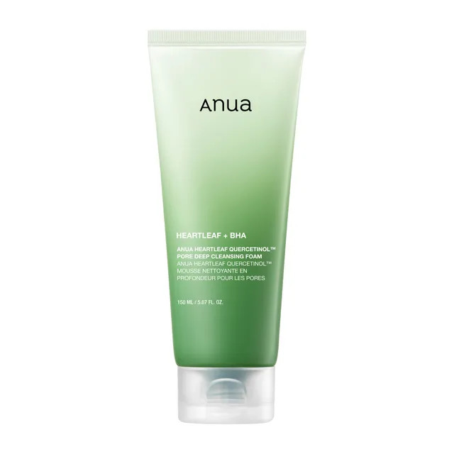 Anua - Heartleaf Quercetinol Pore Deep Cleansing Foam - Mousse nettoyante | YesStyle.com
