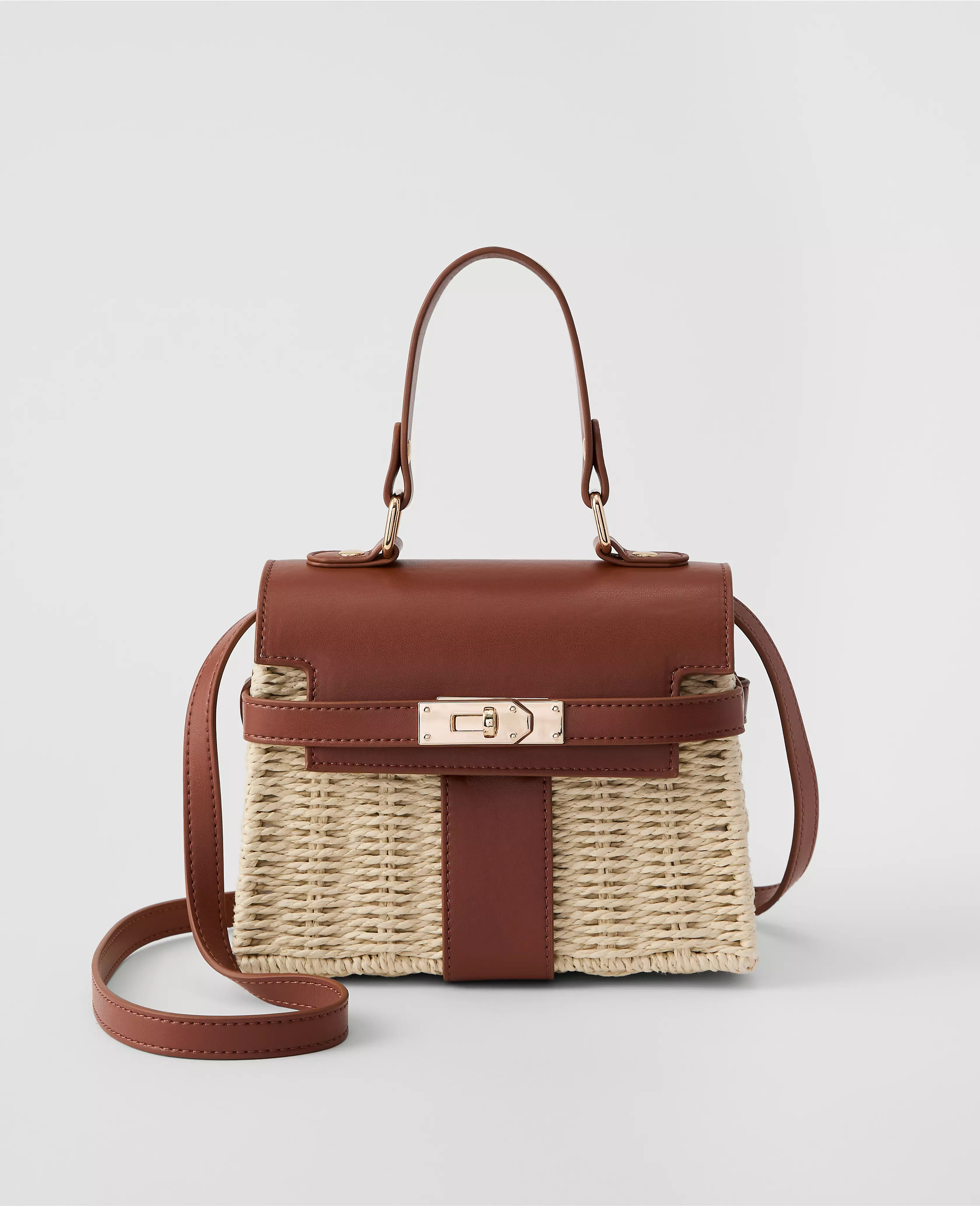 Rattan Crossbody | Ann Taylor