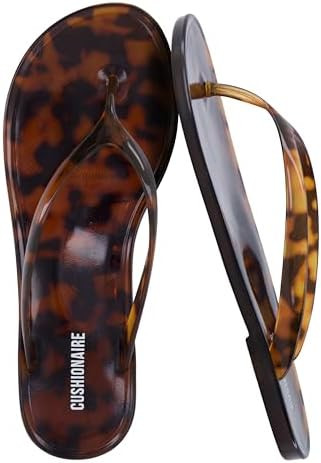 CUSHIONAIRE Splash Jelly Flip Flops for Women With Flexible Sole, Soft Footbed Summer Sandals for... | Amazon (US)