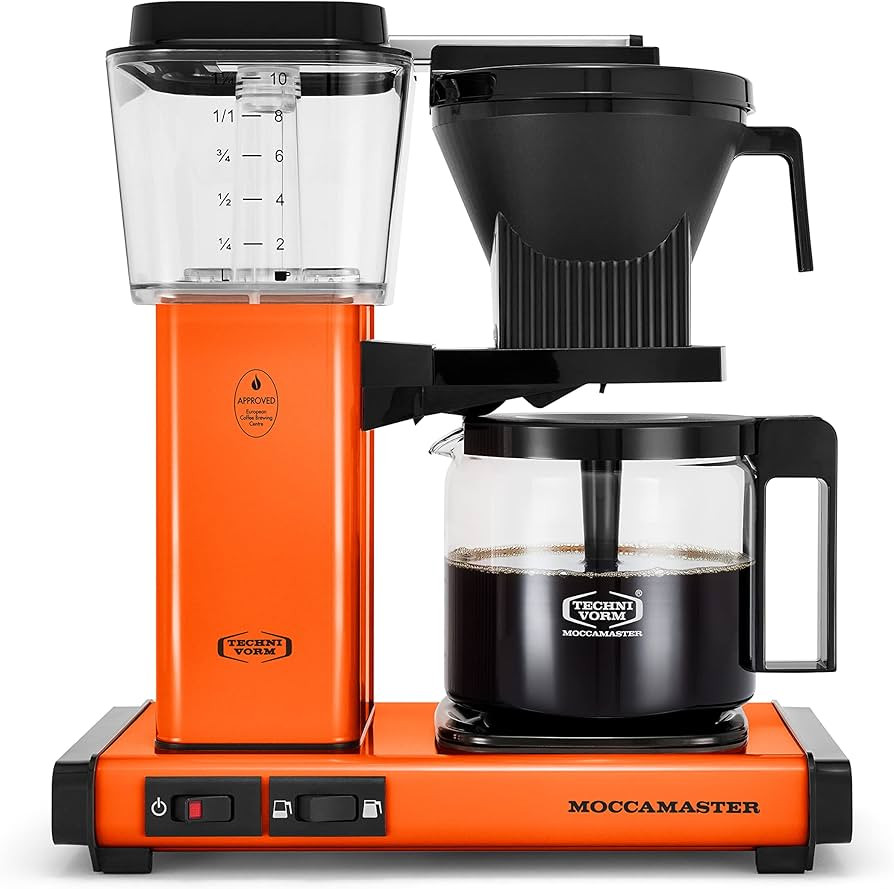 Technivorm Moccamaster Moccamaster 53947 KBGV 10-Cup Coffee Maker Orange, 40 Ounce, 1.25l | Amazon (US)