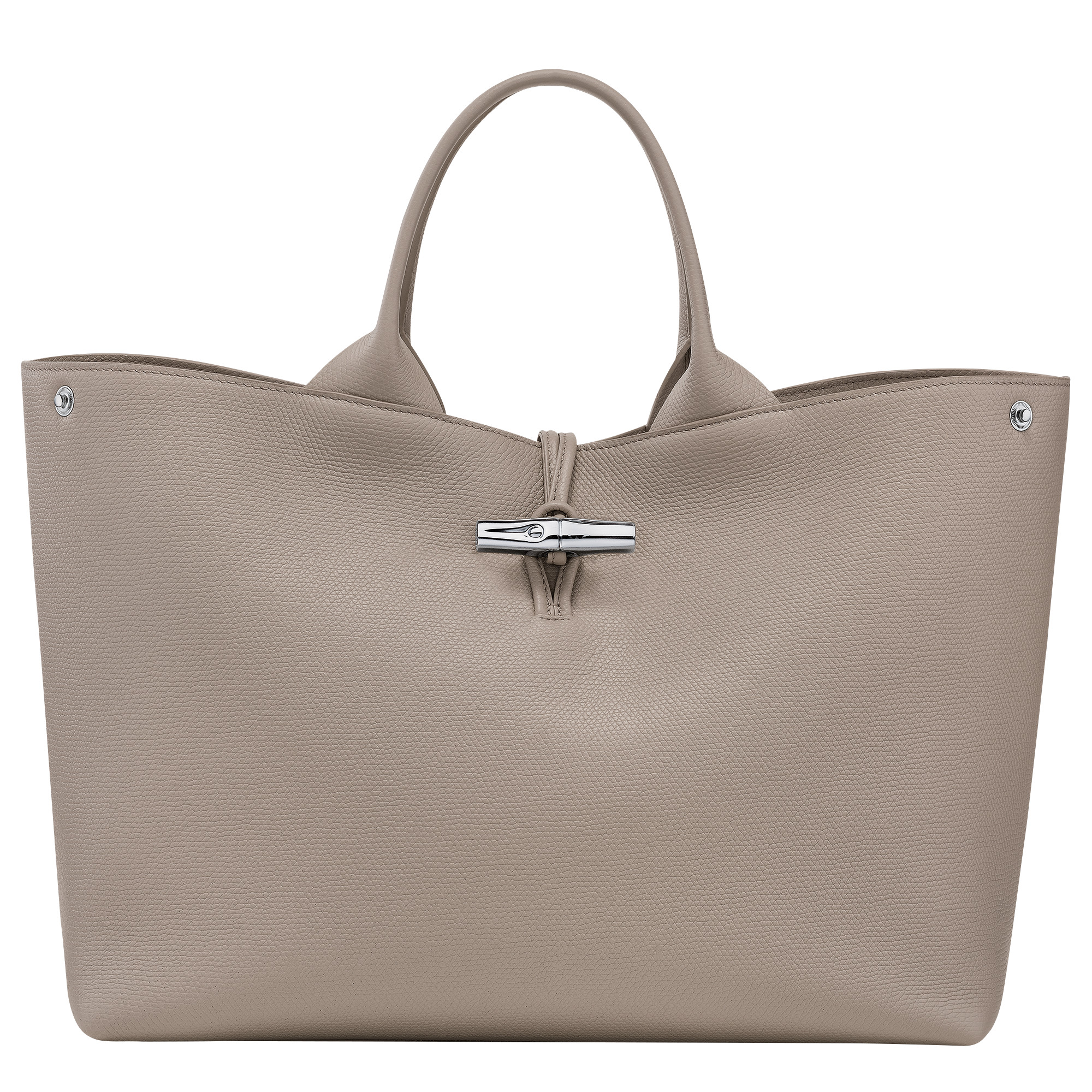 Le Roseau L Handbag Clay - Leather | Longchamp US | Longchamp