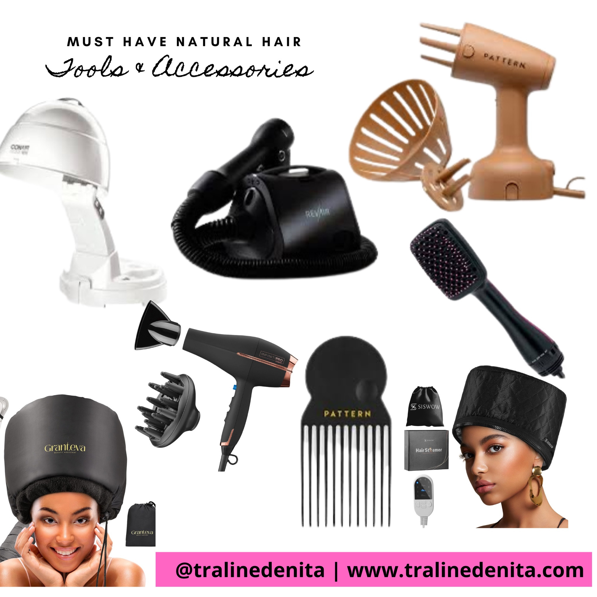 Must Natural Hair Tools you need now!!! #haircare #naturalhair #curlyhair #coilyhair 

#LTKBeauty