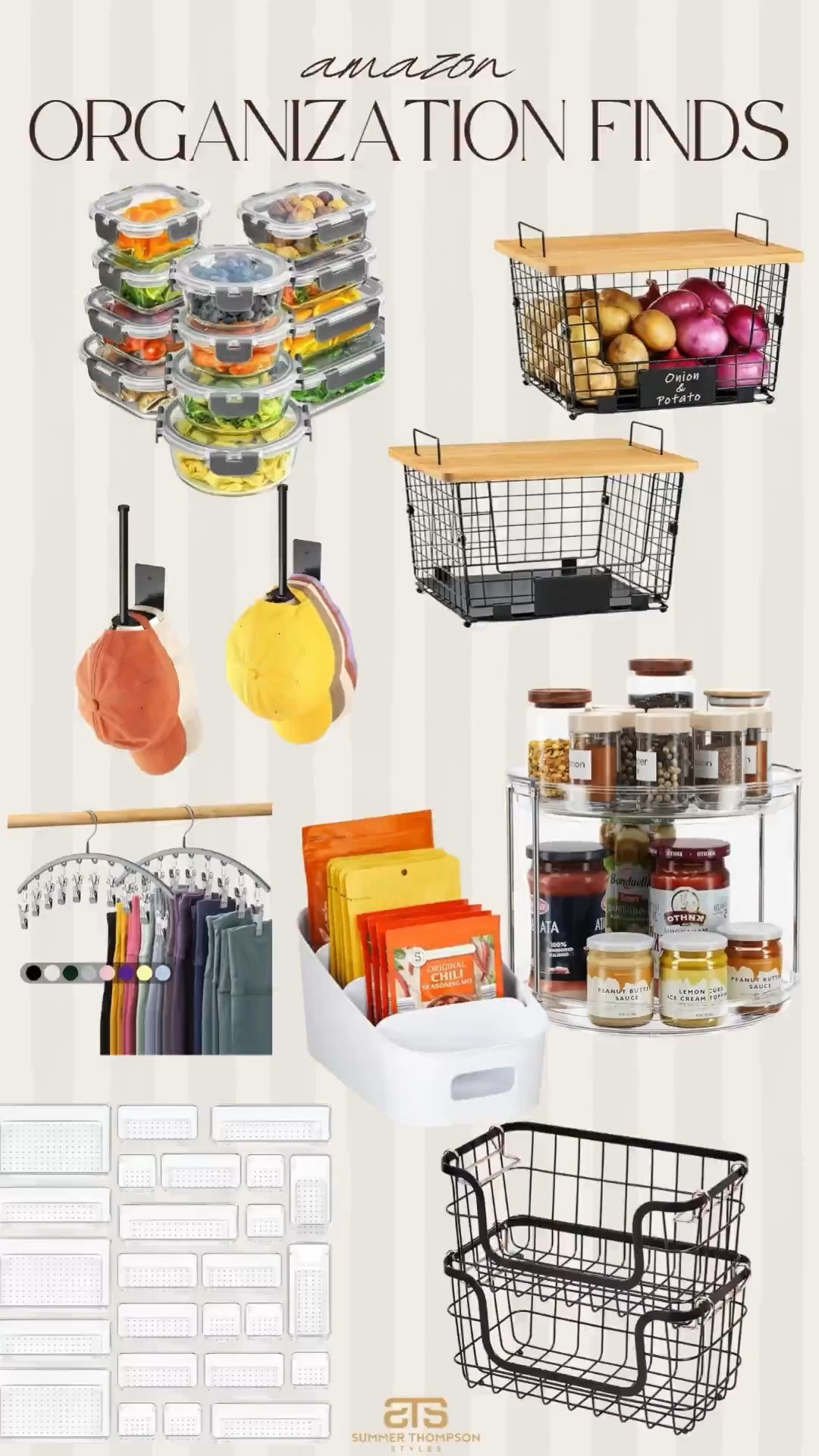 The perfect organization additions for your home to refresh your face! 

Amazon home organization trending best sellers viral affordable closet organization pantry organizers 

#LTKFindsUnder100 #LTKHome #LTKSeasonal