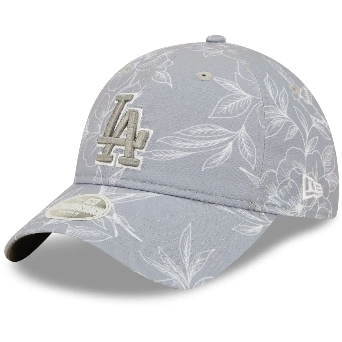 Women's New Era Gray Los Angeles Dodgers Botanic 9TWENTY Adjustable Hat at Nordstrom, Size One Size  | Nordstrom