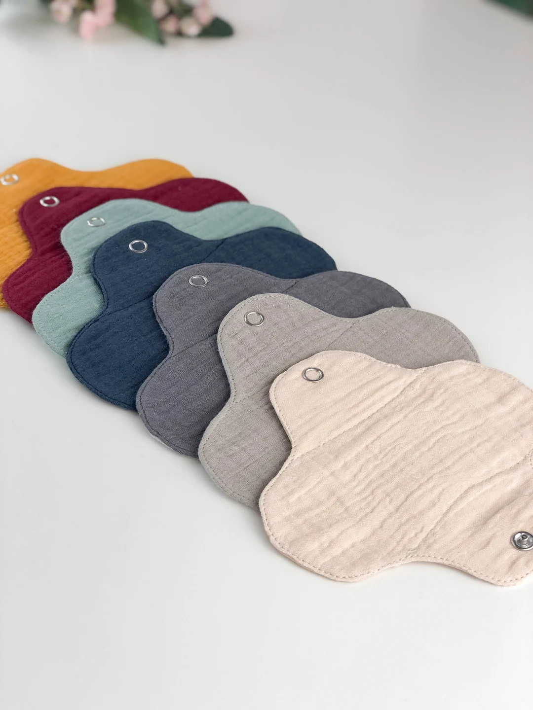 Organic Panty Liners, Reusable Cloth Panty Liner, Soft and Leakproof Cotton Flannel Panty Liners,... | Etsy (US)