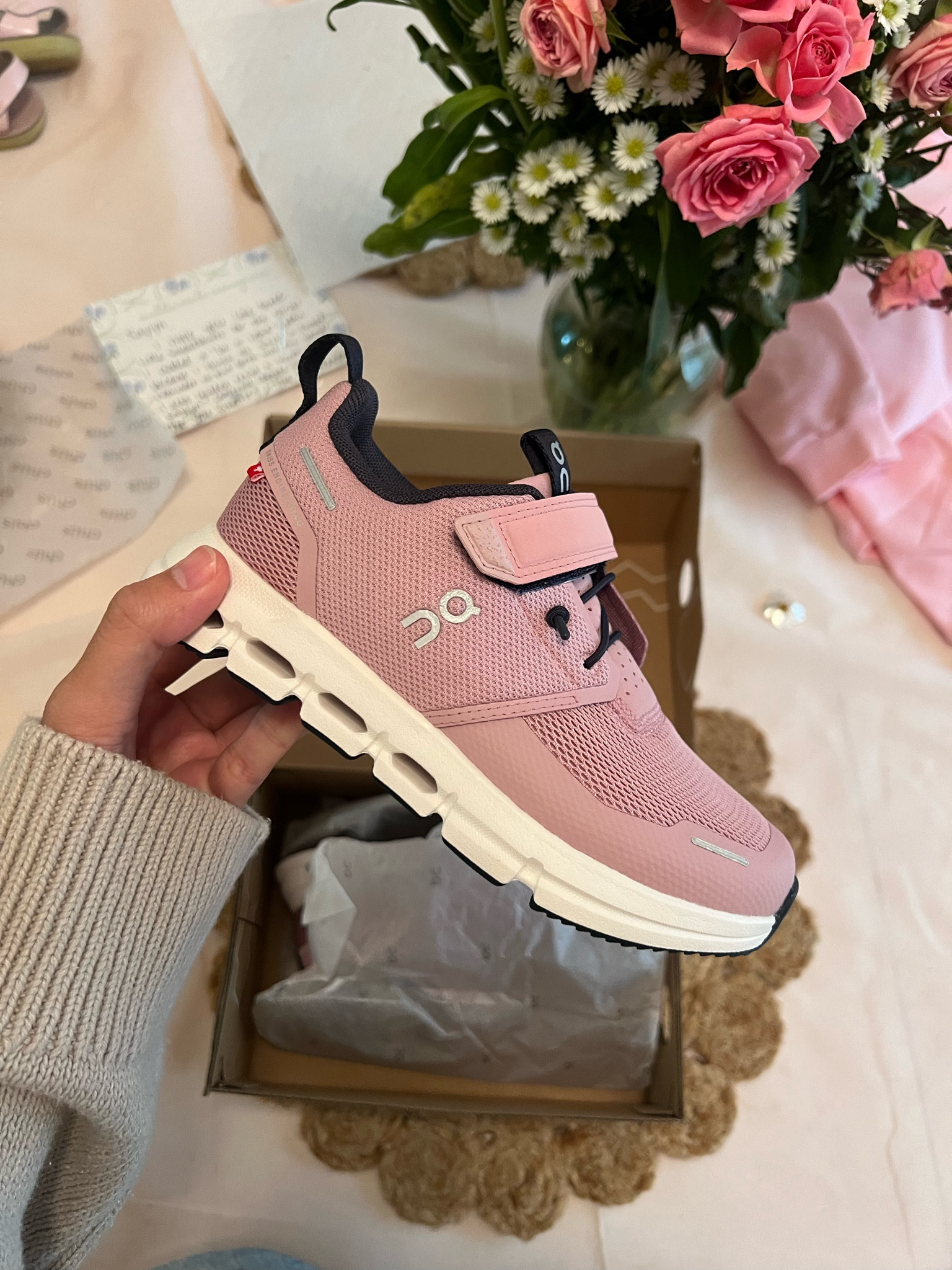 Kids on clouds / little girl sneakers / little girl on clouds / cute girls tennis shoes 