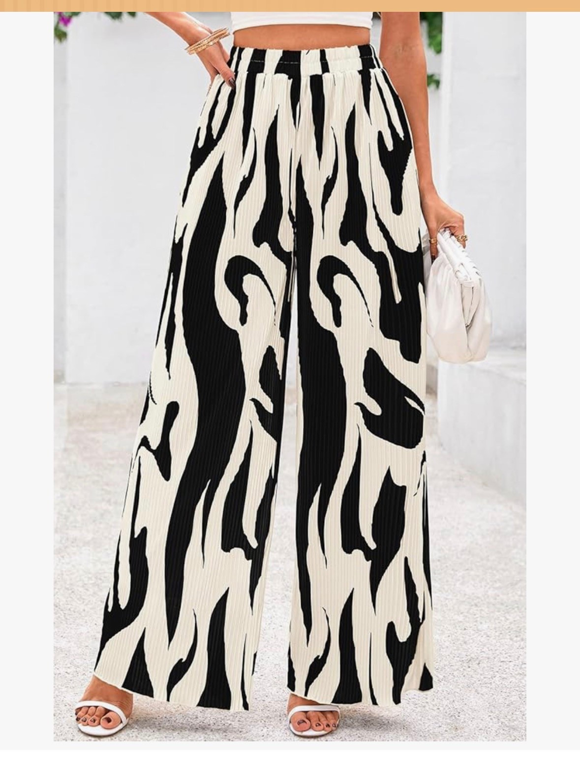 My friend, Michelle, wore these pants on vacation and they are so cute! They are lined and perfect for beach nights. 
Best for tall girls as us shorties will have to hem them 

#LTKOver40 #LTKootd