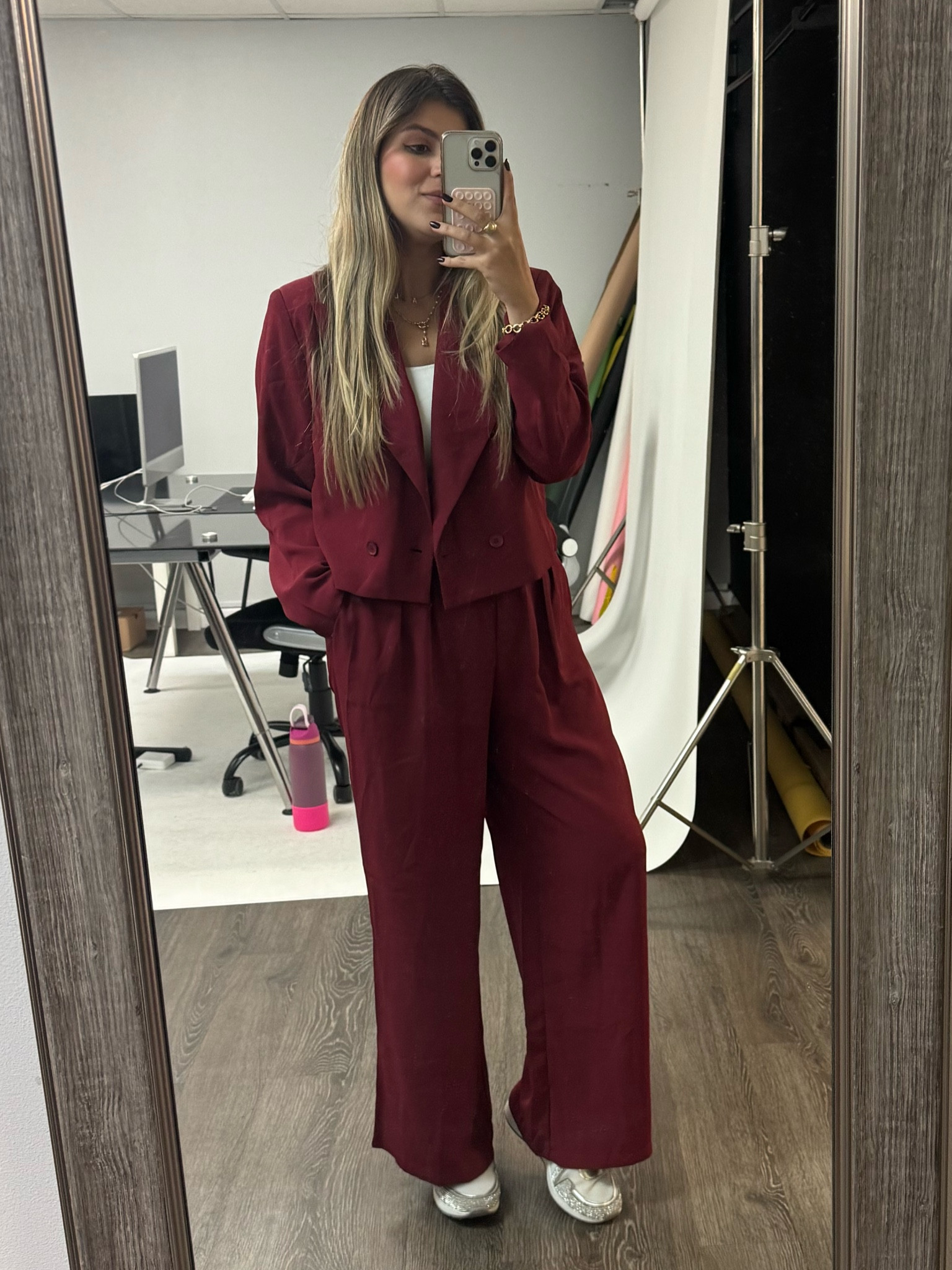 Definitely obsessed with burgundy. My new favorite color, specially in sets 🫶🏼

#LTKHoliday #LTKFindsUnder50 #LTKMidsize