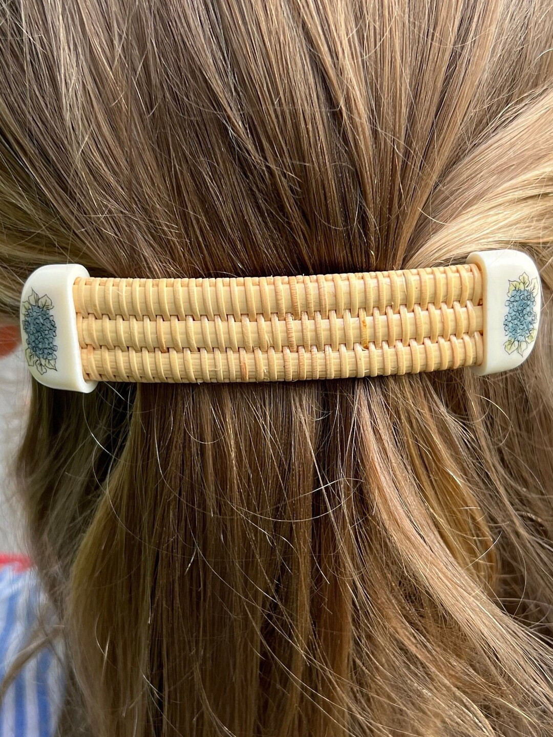 3/4” Lightship Basket Barrette - Etsy | Etsy (US)