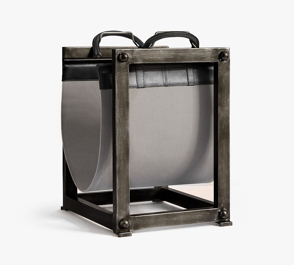 Industrial Fireplace Log Holder | Pottery Barn (US)