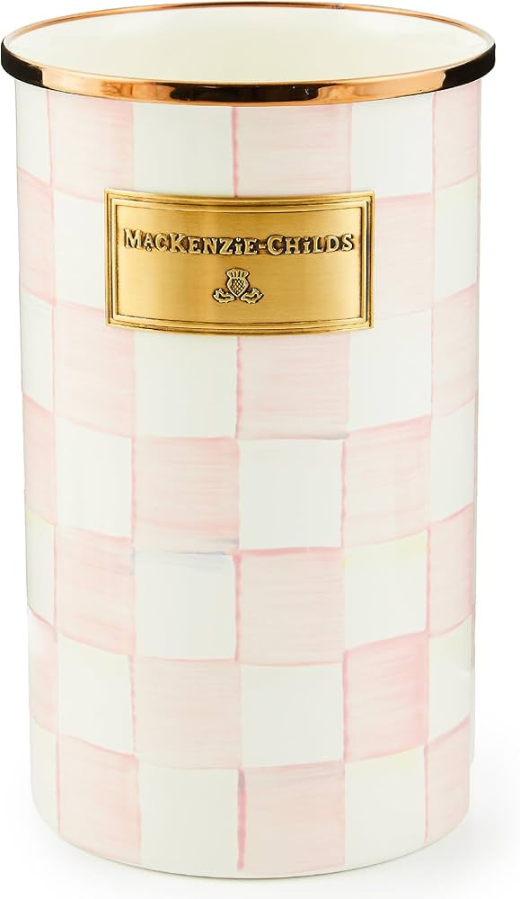 MACKENZIE-CHILDS Enamel Utensil Holder, Kitchen Utensil Holder for Countertop, Storage Caddy, Pin... | Amazon (US)
