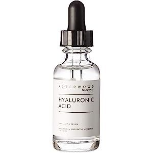 Asterwood Naturals Pure Hyaluronic Acid Serum for Face; Plumping Anti-Aging Face Serum, Hydrating... | Amazon (US)