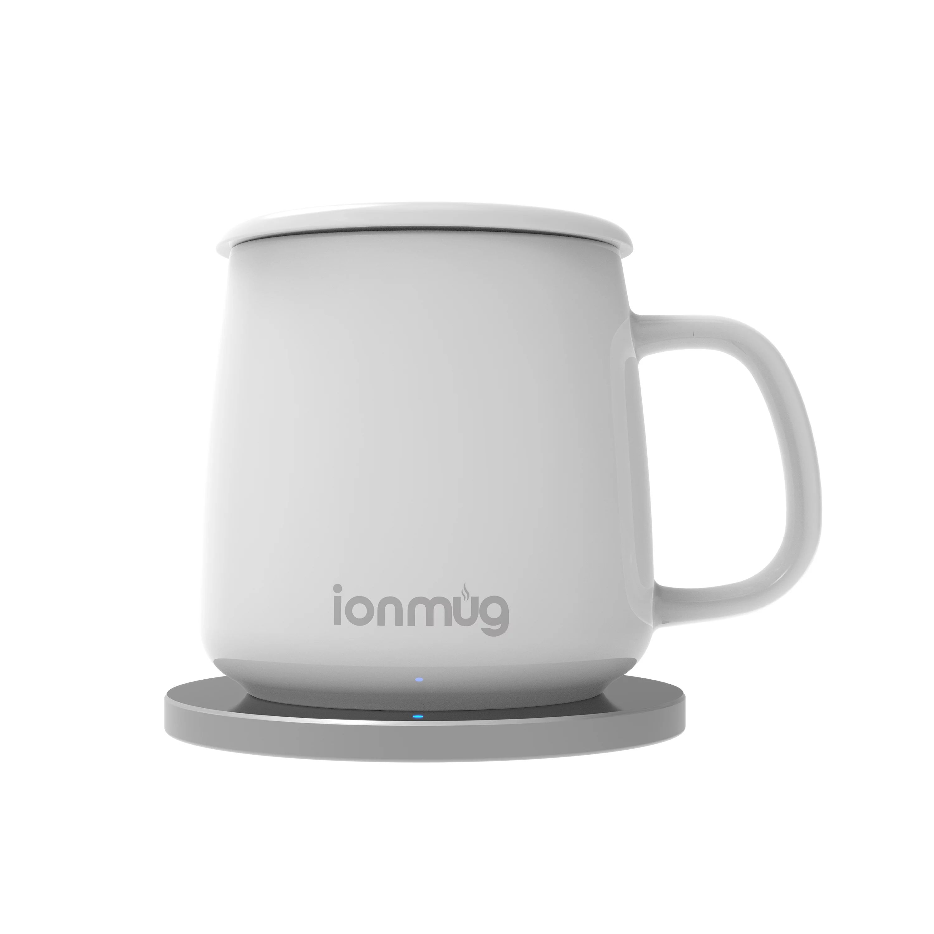 ionMug and Charging Coaster – 12.8oz Heated Ceramic Coffee Mug with Wireless Charging Coaster -... | Walmart (US)