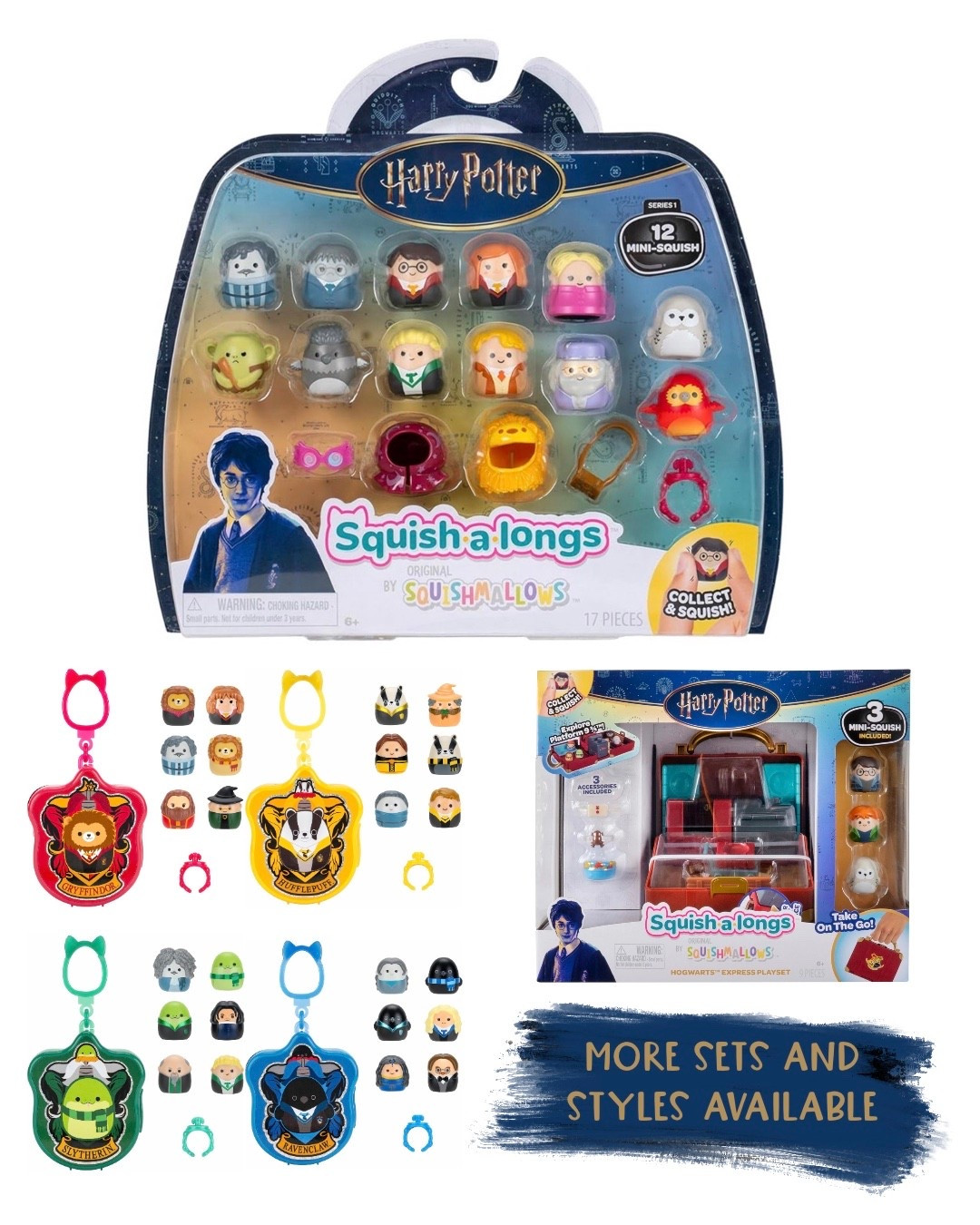 WIZARDING WORLD This “Harry Potter” Squish-a-longs 12-Pack includes Harry Potter, Hedwig, Moaning Myrtle, Buckbeak, Draco Malfoy, Albus Dumbledore, Fawkes, Nearly Headless Nick, Ginny Weasley, Luna Lovegood, Gilderoy Lockhart, and Mountain Troll. More sets and styles available.

#LTKSaleAlert #LTKKids #LTKmomlife